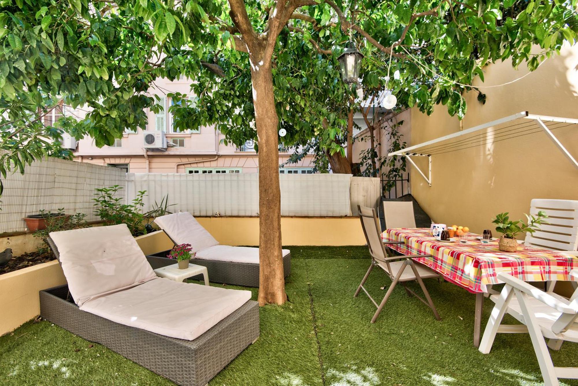 La Palais Osiris Nice Centre Jardin Wifi Clim Parking 외부 사진